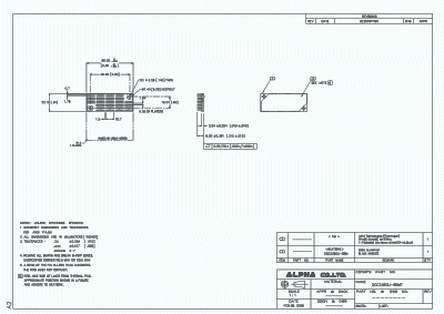 Heat Sink for Eigth Brick