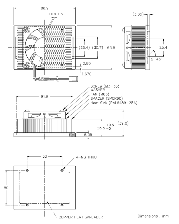 PAL6489-25M63 Specification
