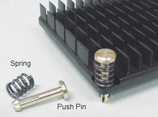 Push Pin Attachment