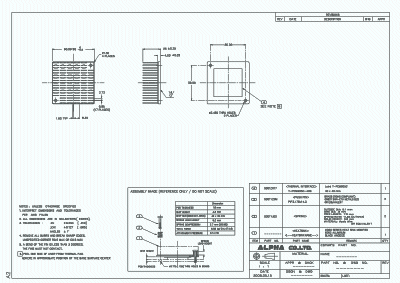 Heat Sink for Xilinx Virtex 5