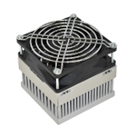 Heat sink with fan