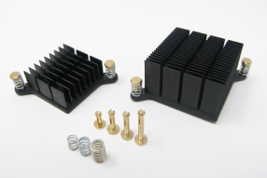 Online Catalog Pushpin Attached Heat Sinks With